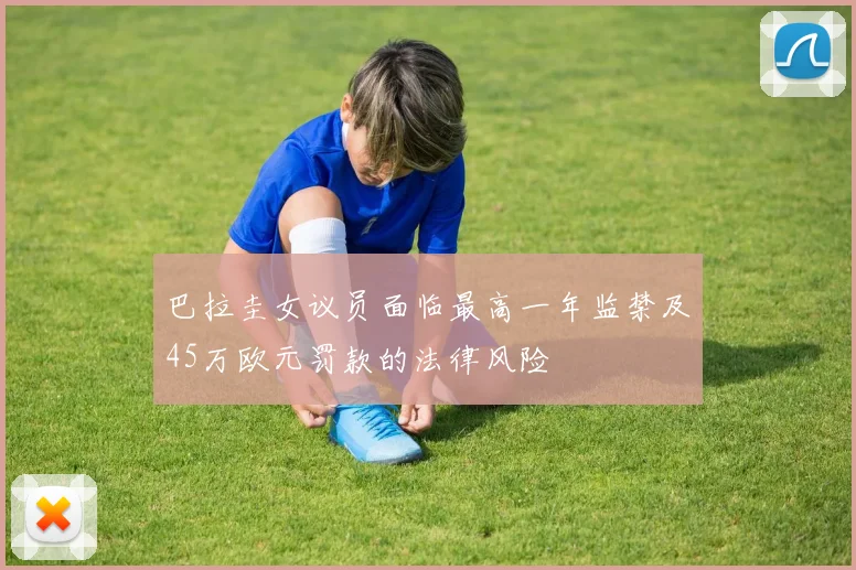 巴拉圭女议员面临最高一年监禁及45万欧元罚款的法律风险